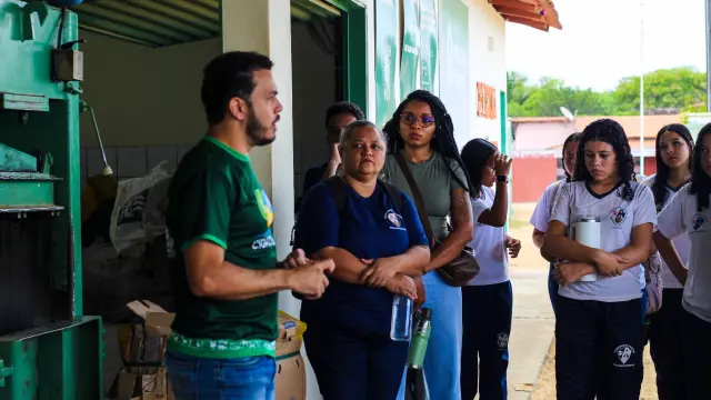 Estudantes de Miracema participam de palestra sobre reciclagem durante Dia de Campo em Lajeado